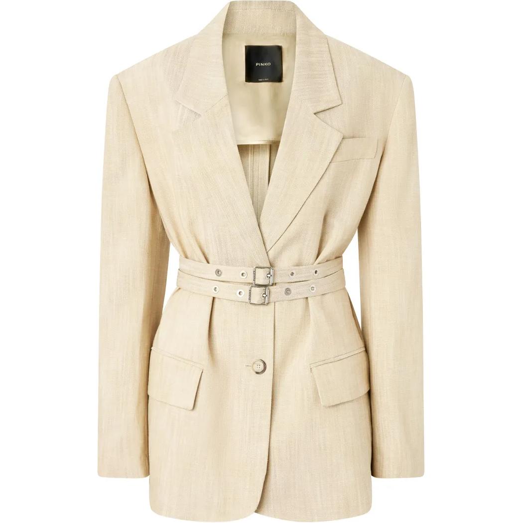 

PINKO Приталенный блейзер, Beige