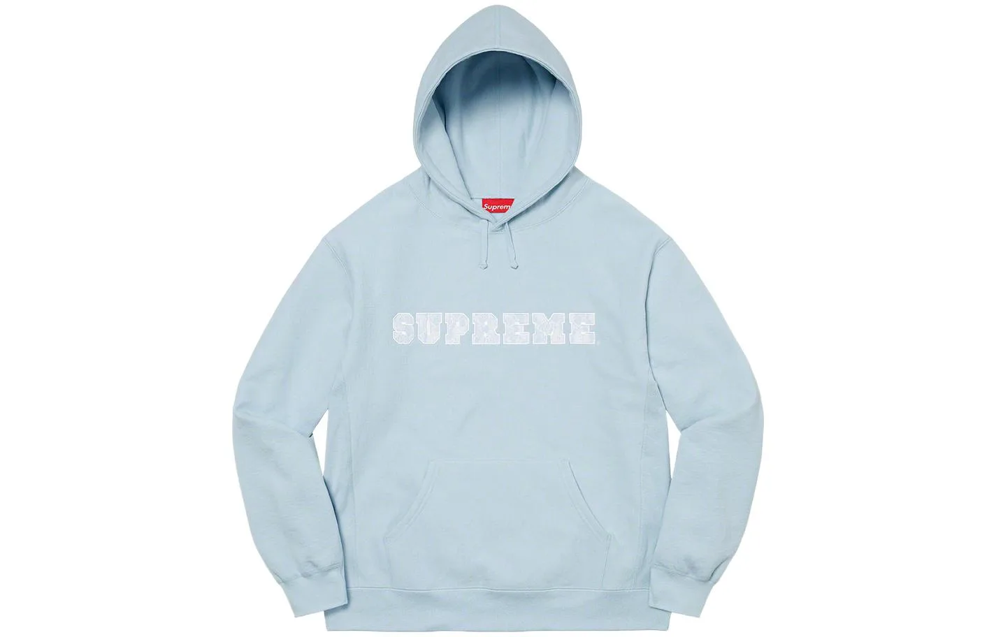 Самый капюшонный худи Supreme, коричневый — фото 4