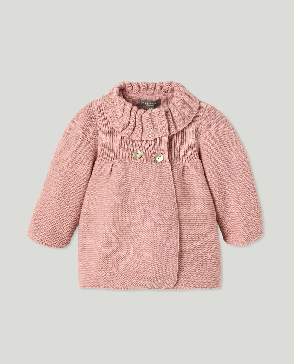 

Трикотажное пальто для девочки Coconut El Corte Inglés, цвет 200 Rosa