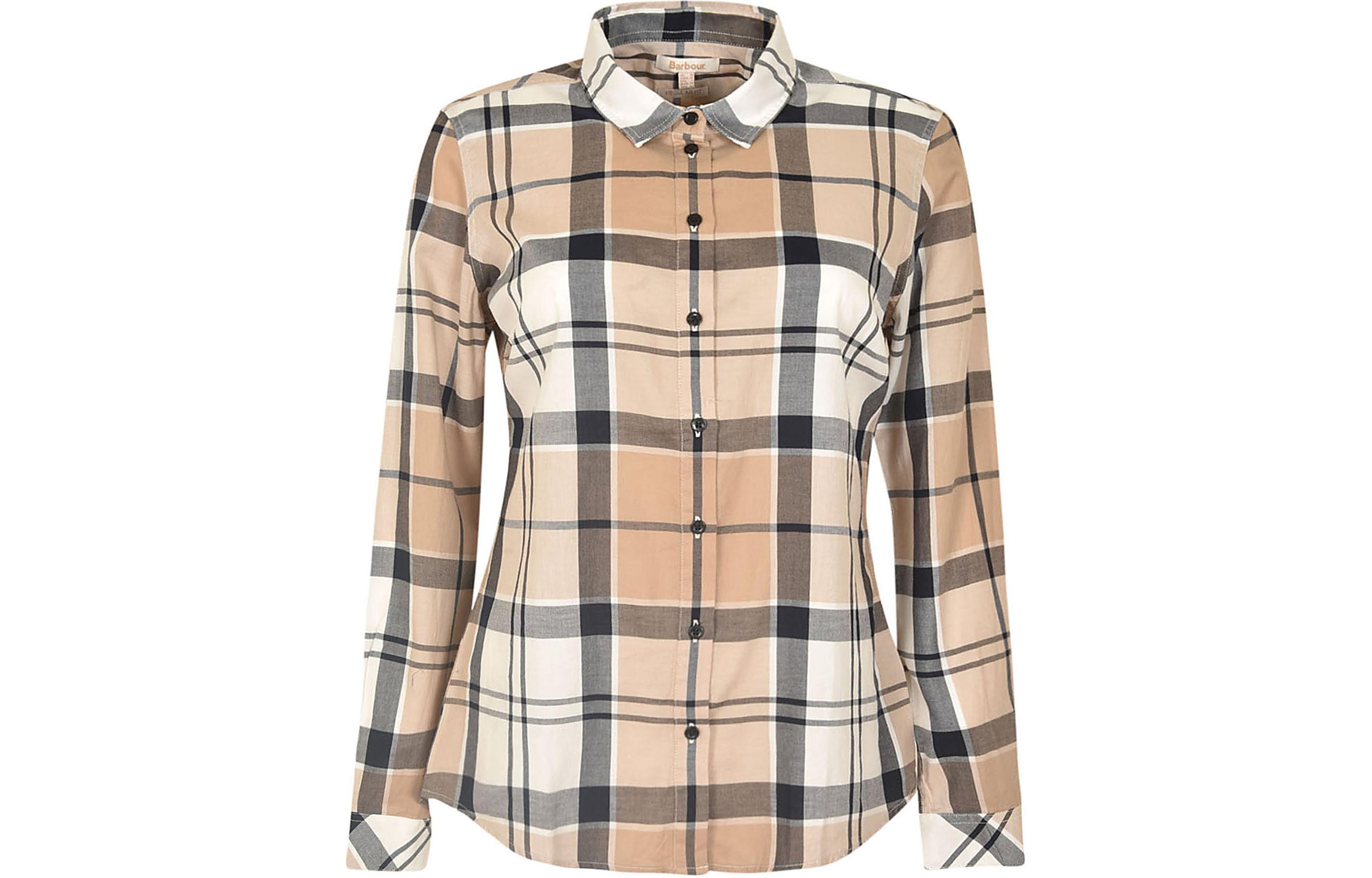 

BARBOUR Рубашка Bredon в клетку с пуговицами