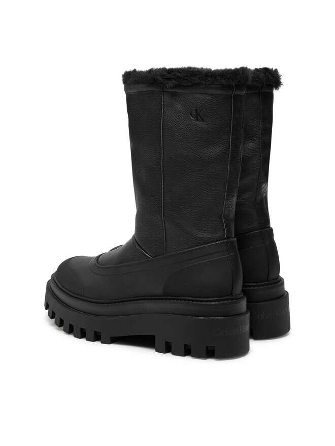 Зимние ботинки Calvin Klein Jeans Botas de nieve Flatform Chelsea Boot Padded YW0YW01558, черный — фото 3