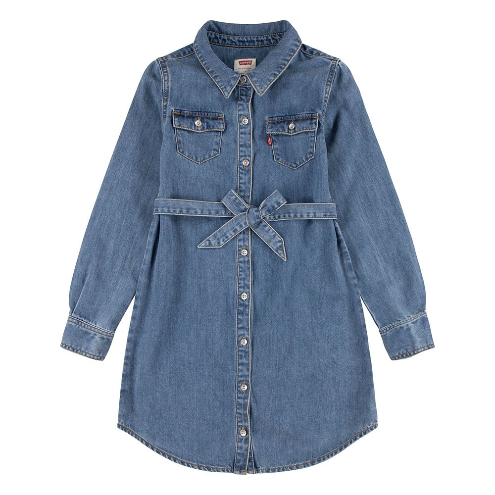 

Короткое платье Levi's Western Shirt, синий