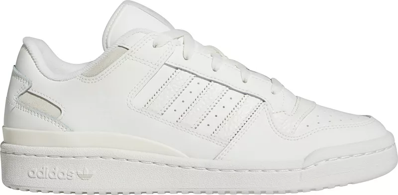 

Мужские низкие классические кроссовки Adidas Forum Low, белый/серый
