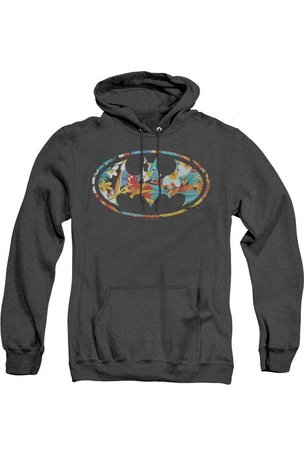 

Толстовка с капюшоном Batman Hawaiian Bat Adult Heather Hoodie / Толстовка с капюшоном Gildan, черный