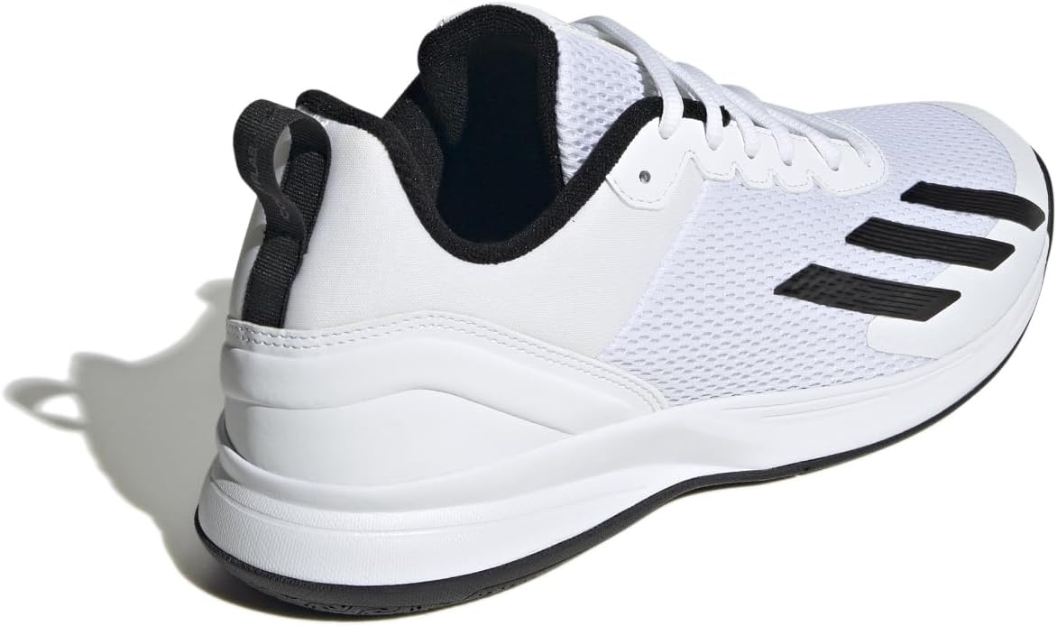 Мужские теннисные кроссовки adidas Courtflash Speed, белый/черный — фото 3