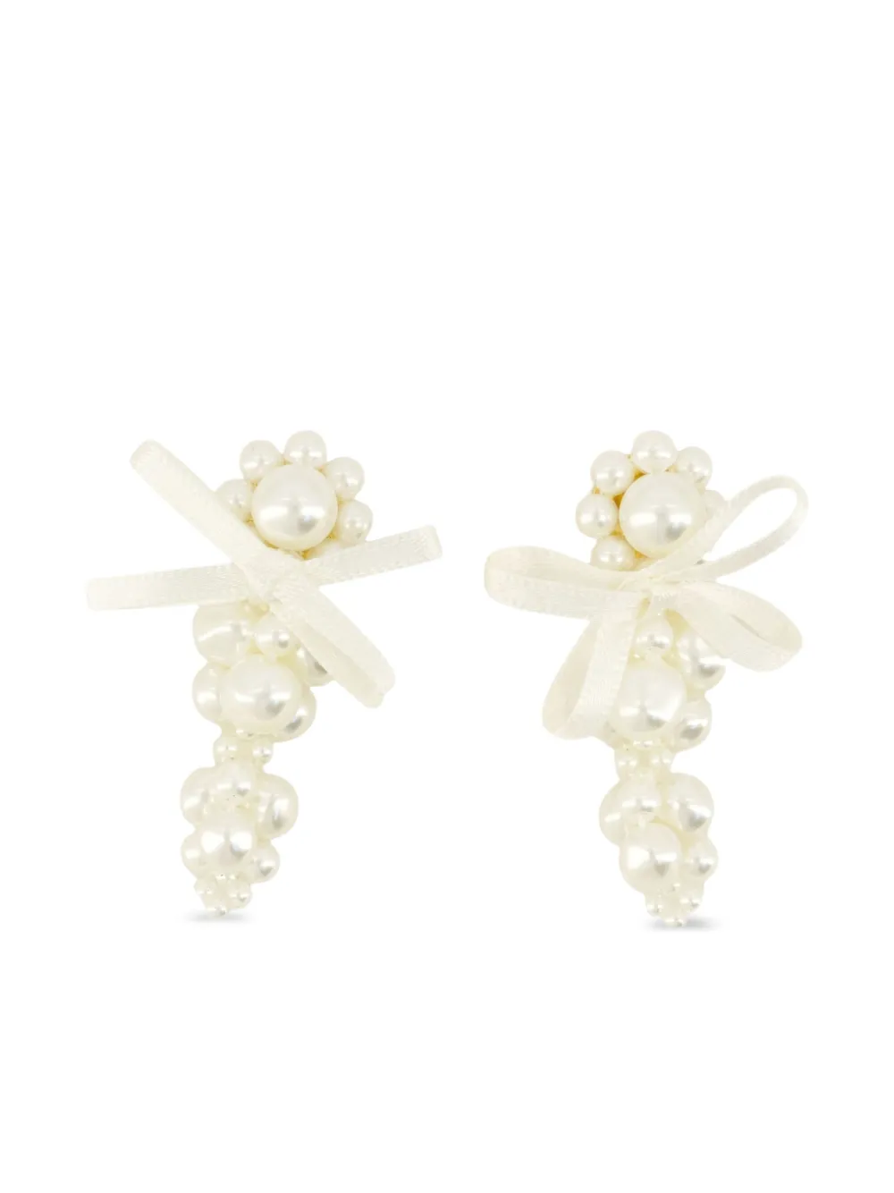 

Серьги Petite Bow Simone Rocha, золотистый
