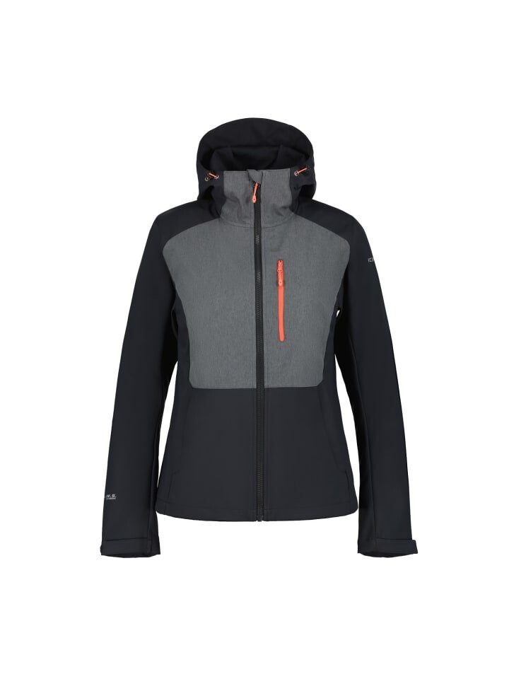 

Куртка софтшелл Icepeak Burnet Softshelljacke, антрацит