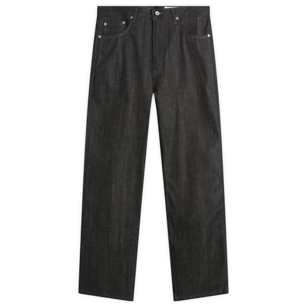 

Прямые джинсы из плотной кромки с окантовкой Neighborhood, черный