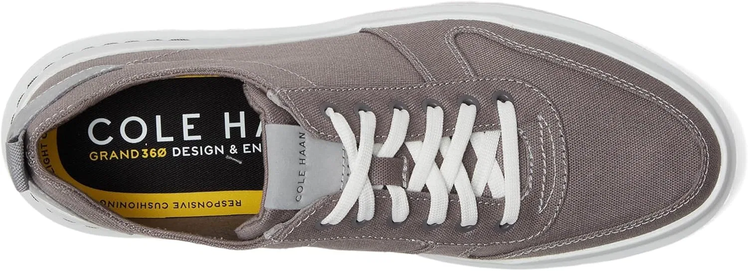 Cole Haan Herren Gp RLY Canvs Crt SNK: парусиновые кроссовки/кроссовки Stormcloud, Gray — фото 2