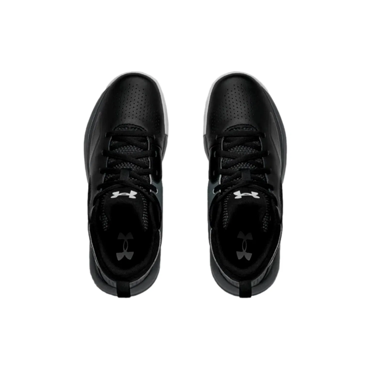 Кроссовки Under Armour Lockdown 5 Black / Grey 3023533-001 для начальной школы — фото 3