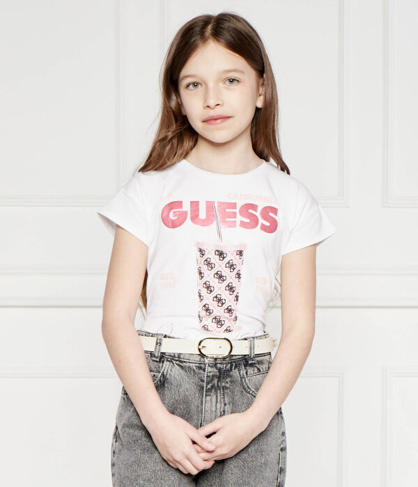 Футболки Guess, белый — фото 3