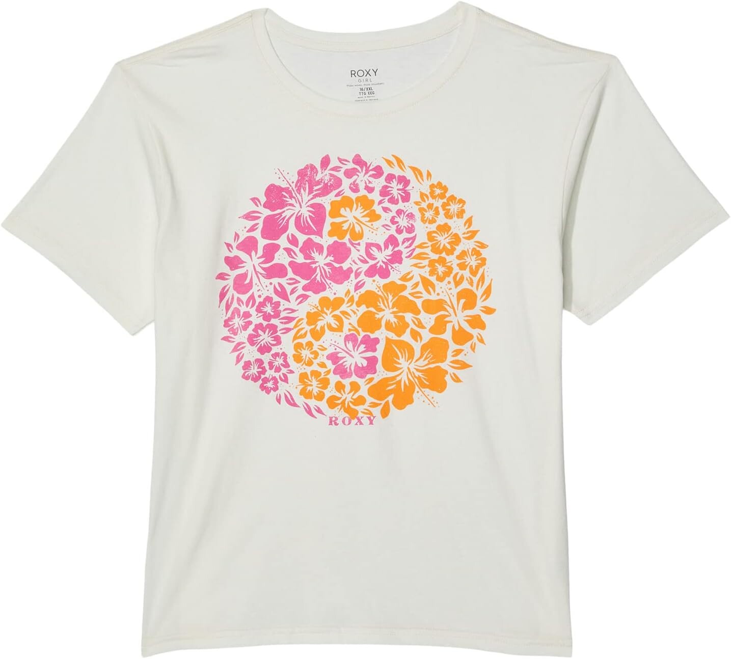 

Футболка Roxy Yang World Oversized T-Shirt, цвет Snow White