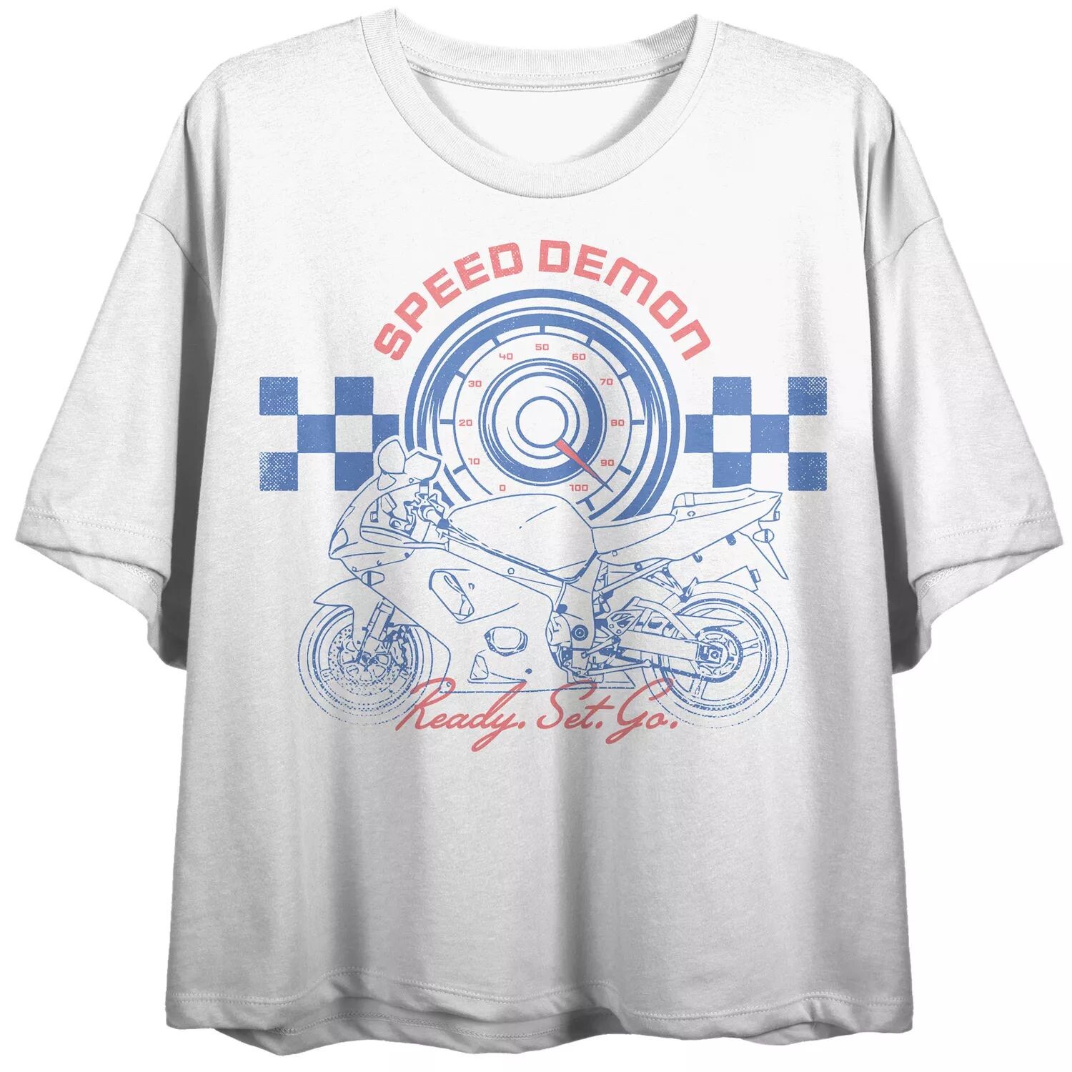 Футболка с графическим рисунком Sportsbike Race Speed ​​для юниоров — фото 2