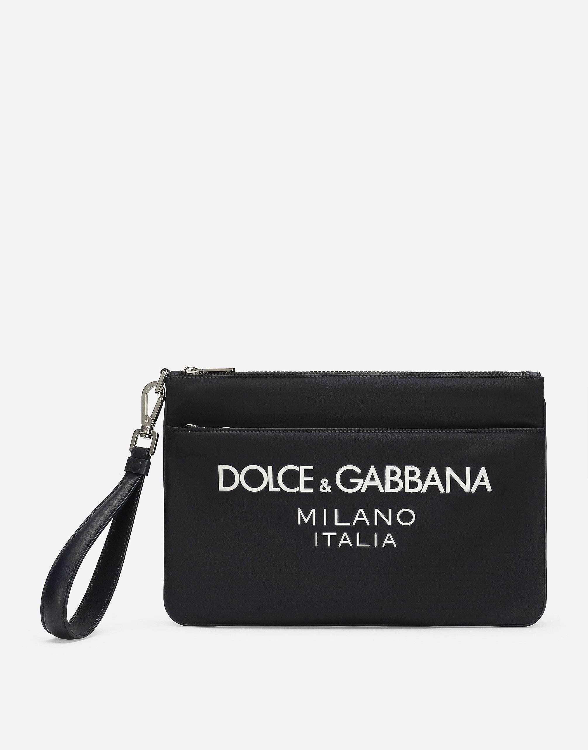 

Клатч из нейлона Dolce & Gabbana, синий
