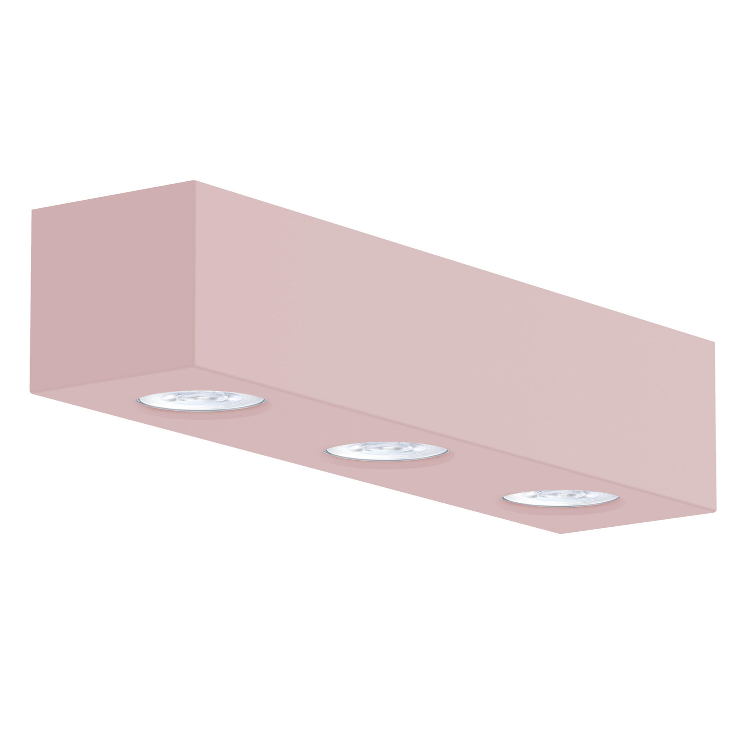

Потолочный светильник Lumicom, 10x30x7 см, розовый