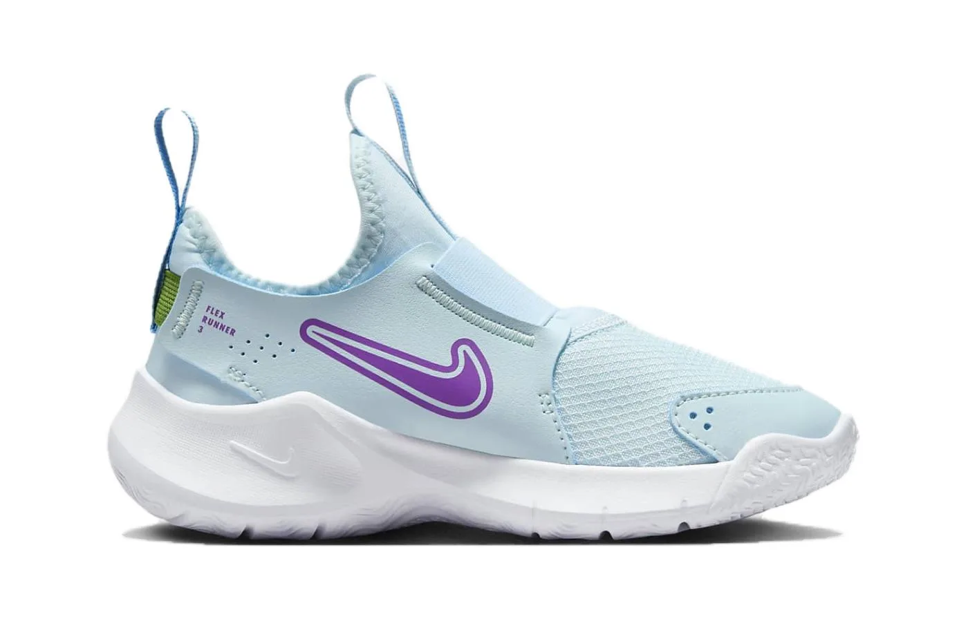 Nike Кроссовки Flex Runner 3 PS 'Glacier Blue Hyper Violet' — фото 3