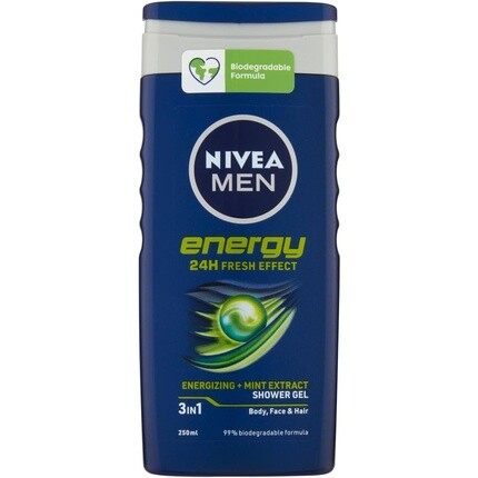 

Шампунь для душа «Энергия» для мужчин, 250 мл, Nivea