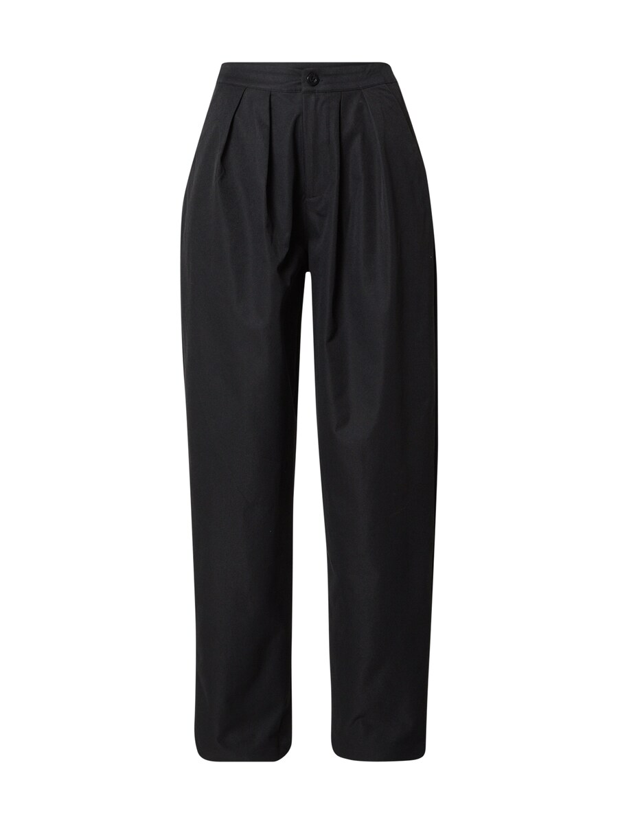 

Свободные брюки со складками спереди Nasty Gal, Black