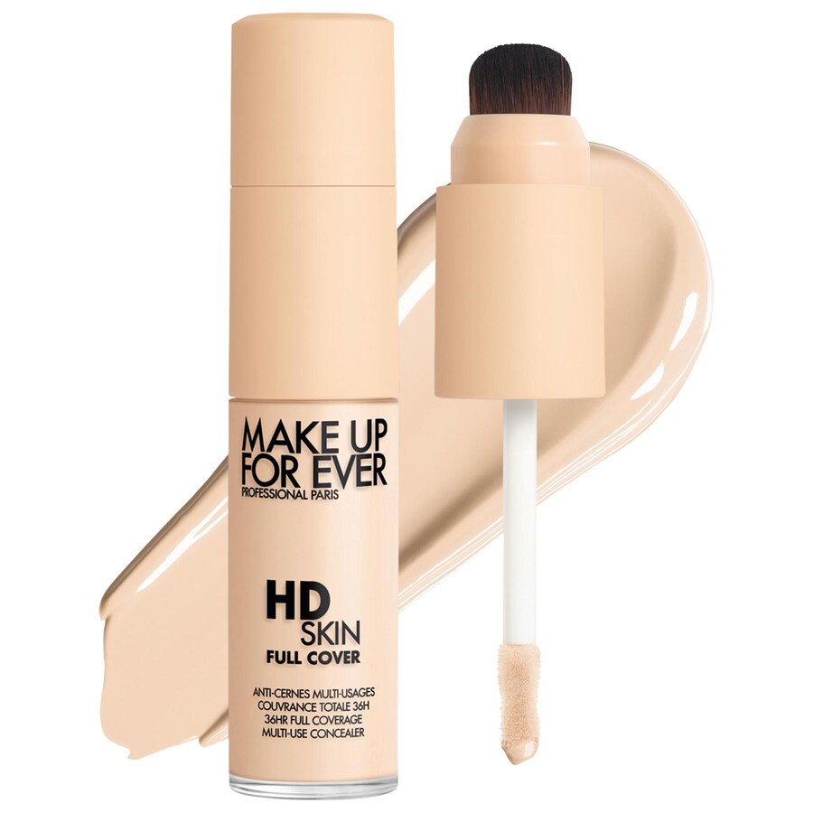 

Водостойкий многофункциональный консилер HD Skin Full Cover с ниацинамидом MAKE UP FOR EVER, 0.3 oz/9 mL, 1N00