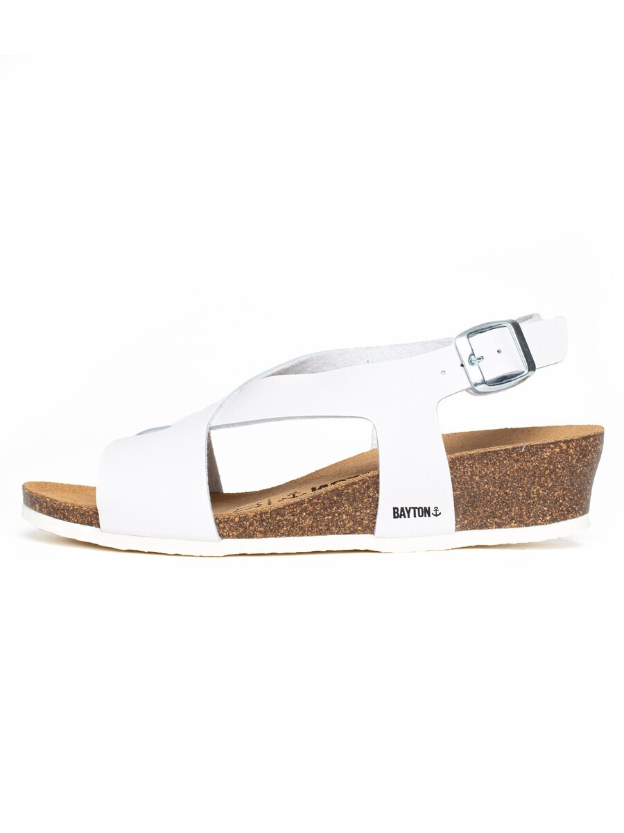 Босоножки на высоком каблуке Bayton Sandals Salamanque, белый