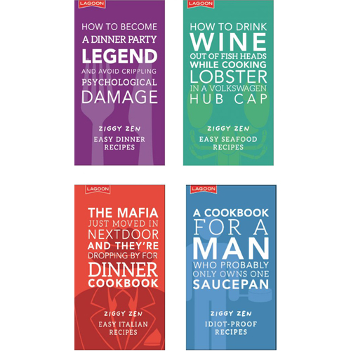 

Книга Ziggy Zen Cook Books Assorted (One Supplied)