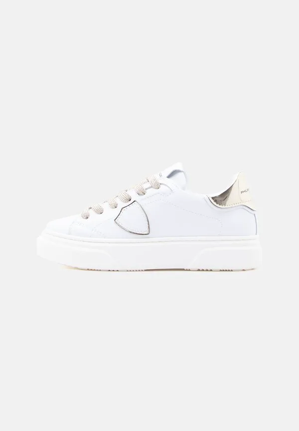 Кроссовки унисекс Philippe Model, White/Silver-Coloured/Gold-Coloured