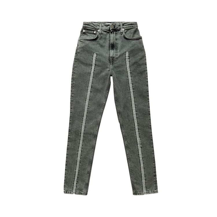 

Джинсы Helmut Lang Sample Hi Spikes Jeans Grey, серый