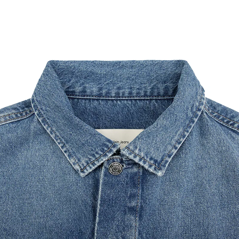 Джинсовая куртка женская Light Blue Calvin Klein — фото 4