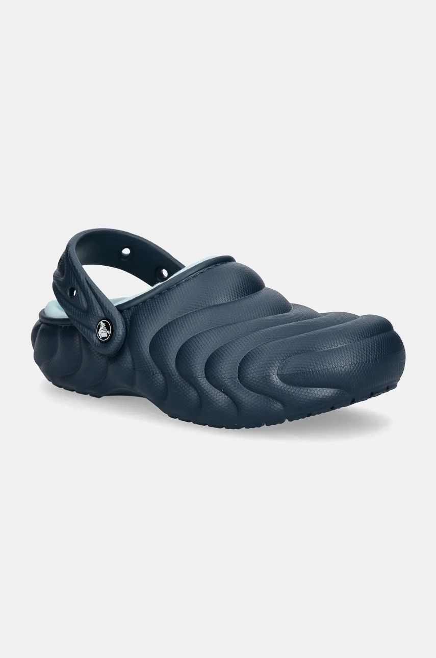 

Классические шлепанцы Overpuff Clog на подкладке Crocs, темно-синий