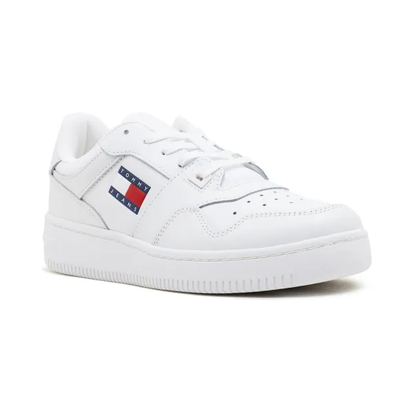 

Кожаные кроссовки Tommy Hilfiger, белый
