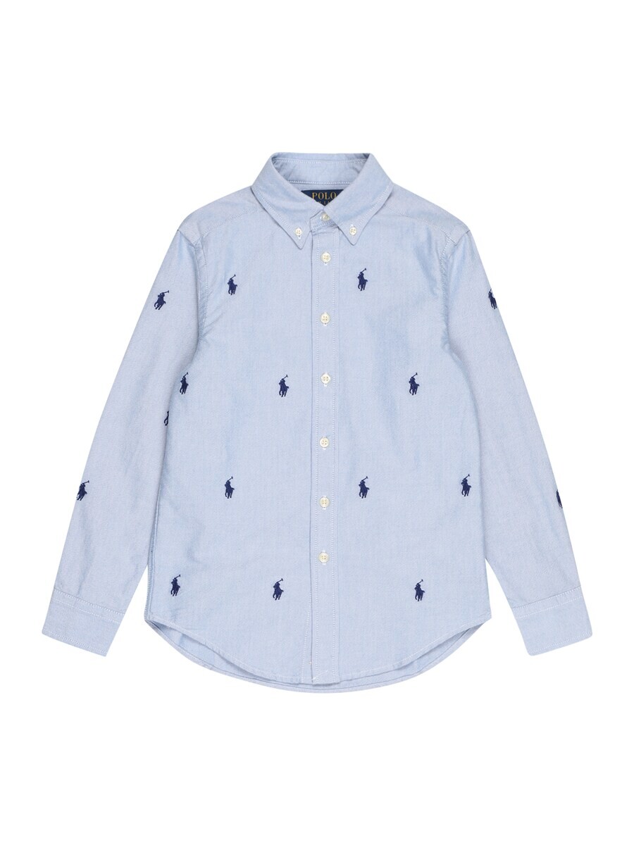 

Рубашка на пуговицах Polo Ralph Lauren Regular fit Button Up Shirt, цвет light blue/dark blue