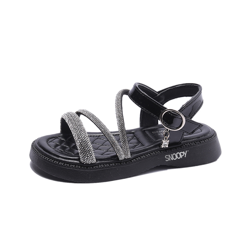 

Сандалии детские, нескользящие, износостойкие, быстросохнущие, с низким верхом, Balance SNOOPY, черный