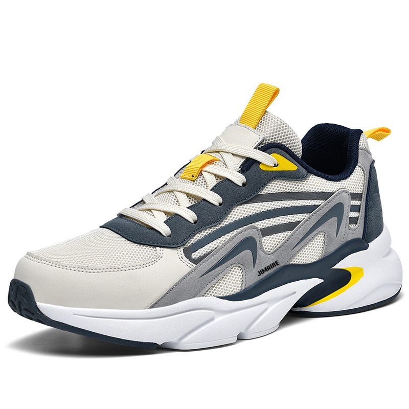 

King Jinmai Мужские низкие кеды бежевые, цвет Beige