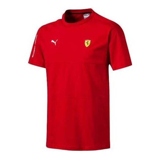 

Футболка scuderia ferrari t7 t-shirt 'red white yellow' Puma, красный