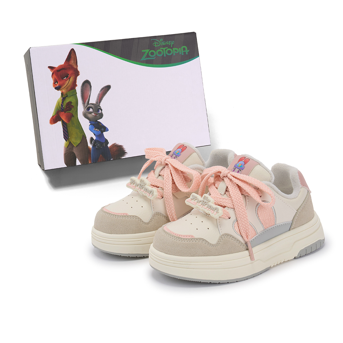 

Zootopia противоскользящие антиударные амортизирующие износостойкие низкие детские скейтбординговые кроссовки Unisex Disney, бежевый серый (rabbit judy) (fleece-lined)