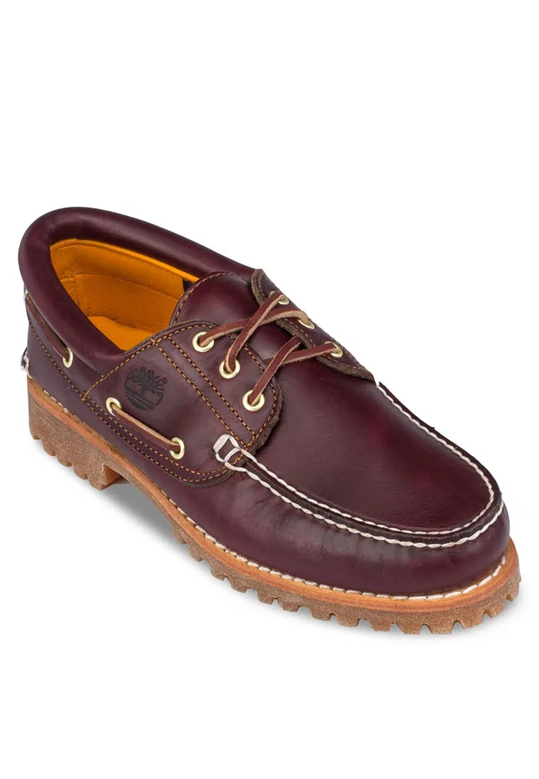 Ботинки мужские, 3-Eye Classic, Authentics Timberland, бордовый — фото 2