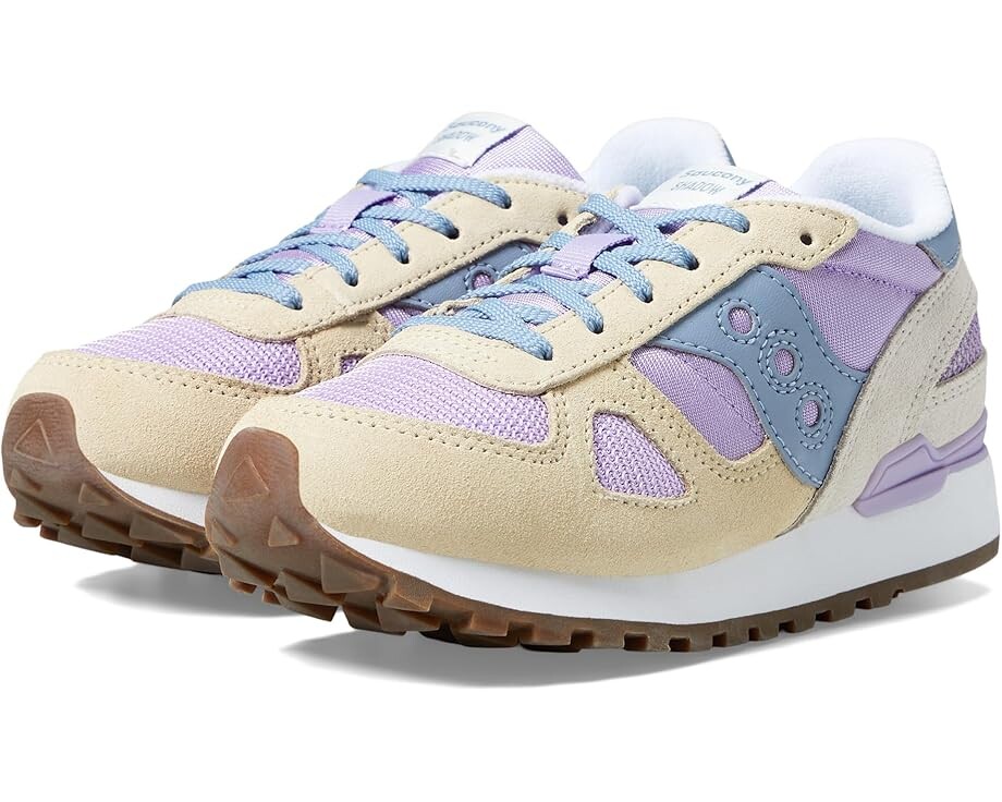 

Кроссовки Saucony Kids Originals Shadow Original, цвет Yellow/Purple/Blue