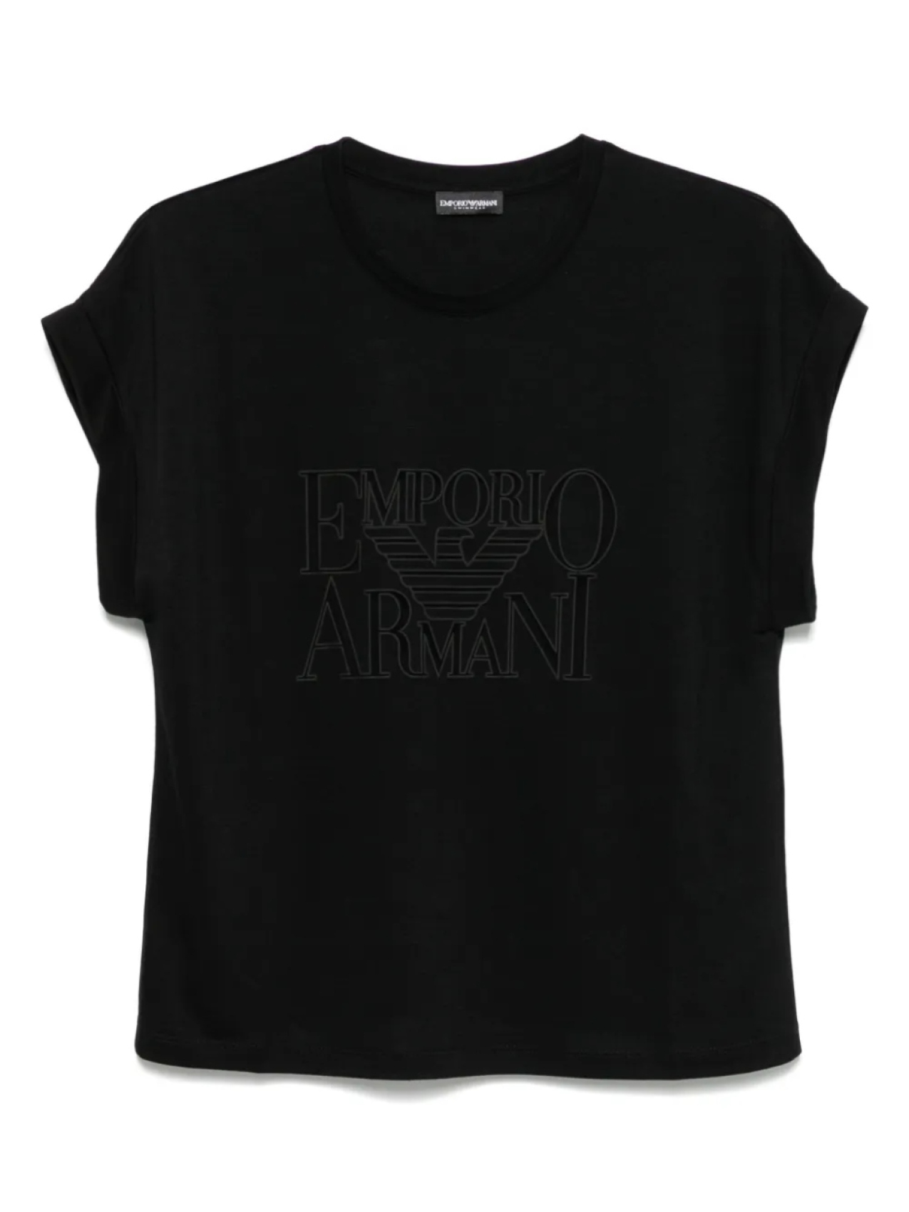 

Футболка с логотипом Emporio Armani, черный