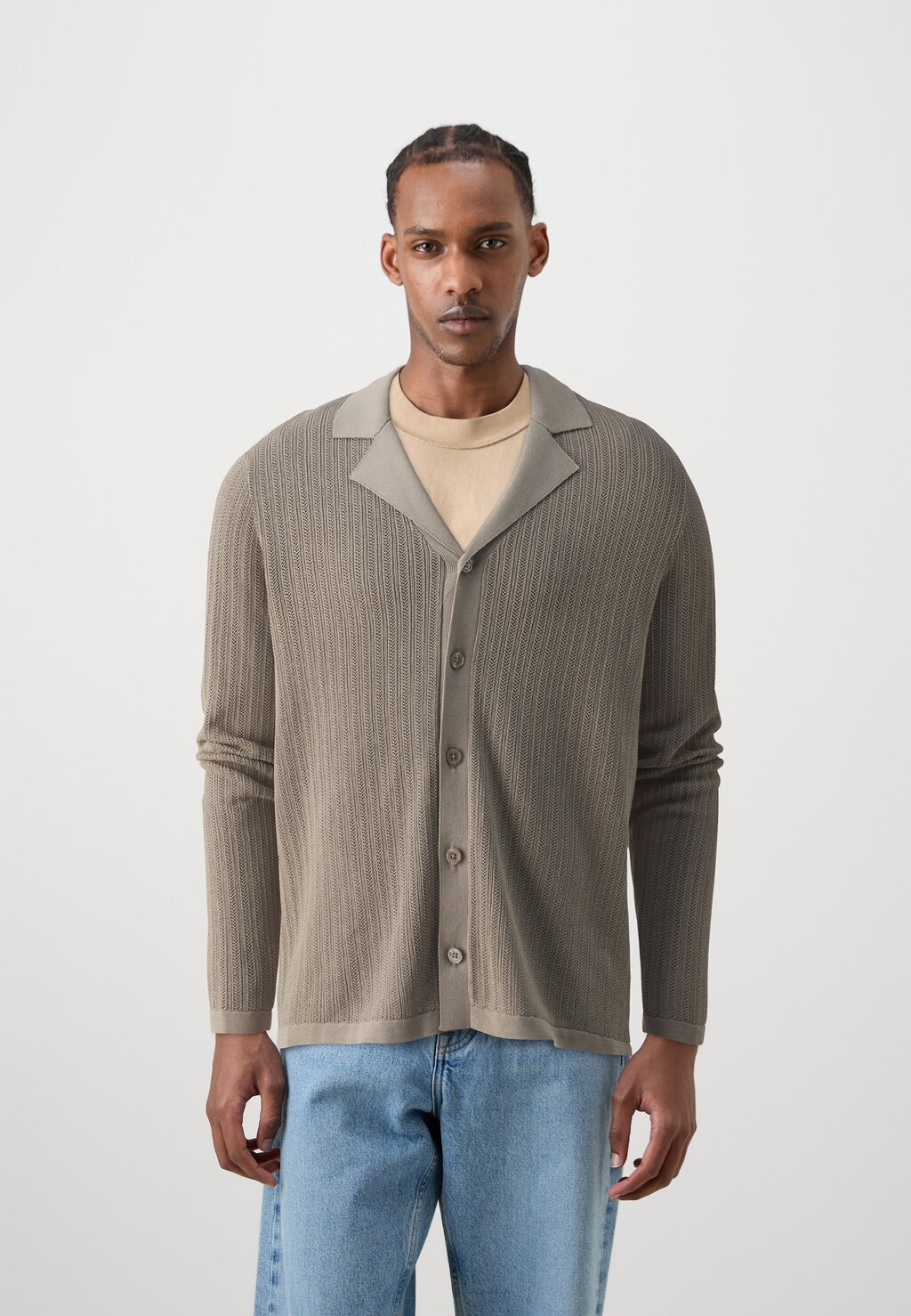 

Кардиган RAYMONT DRYKORN, серо-коричневый