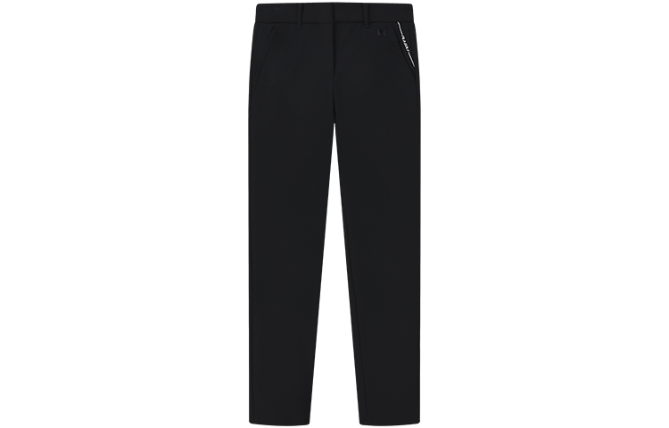 

FILA Спортивные вязаные спортивные штаны женские Pitch Black