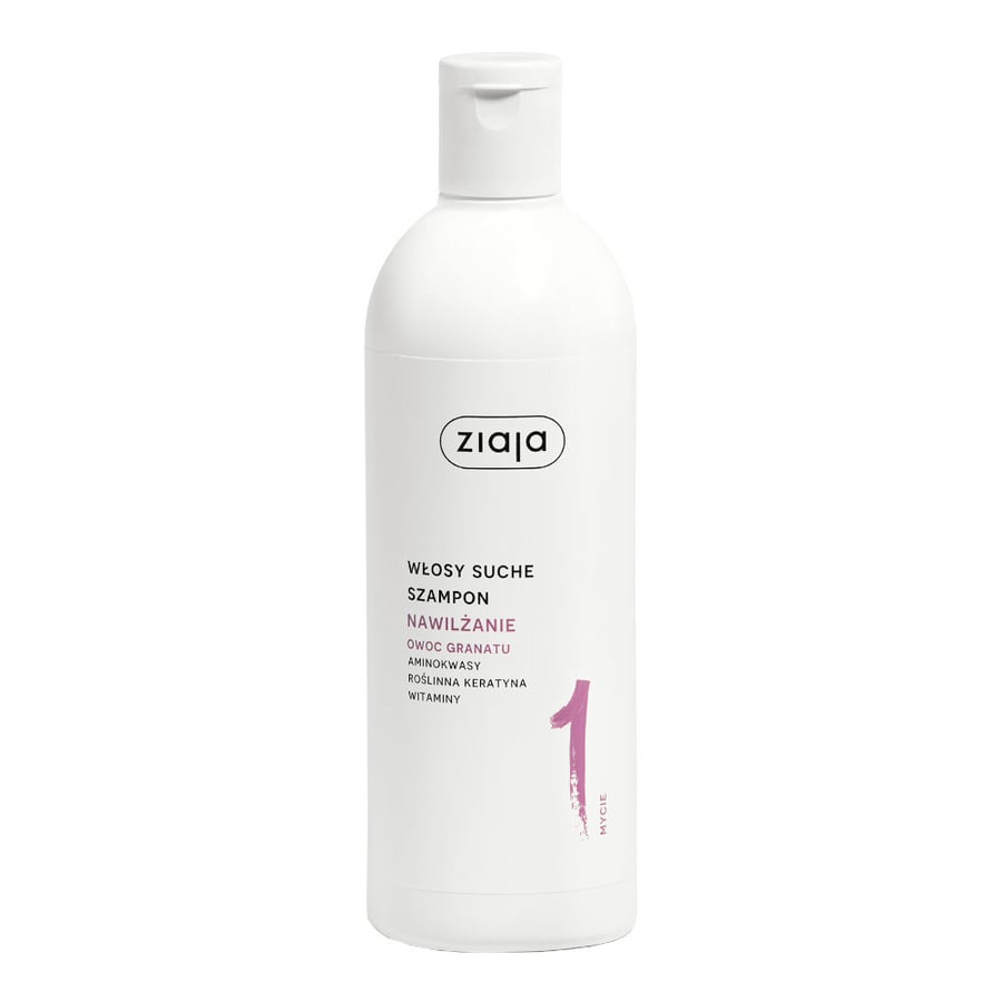 

Шампунь для волос Ziaja Pomegranate Hair Shampoo увлажняющий, 400 мл