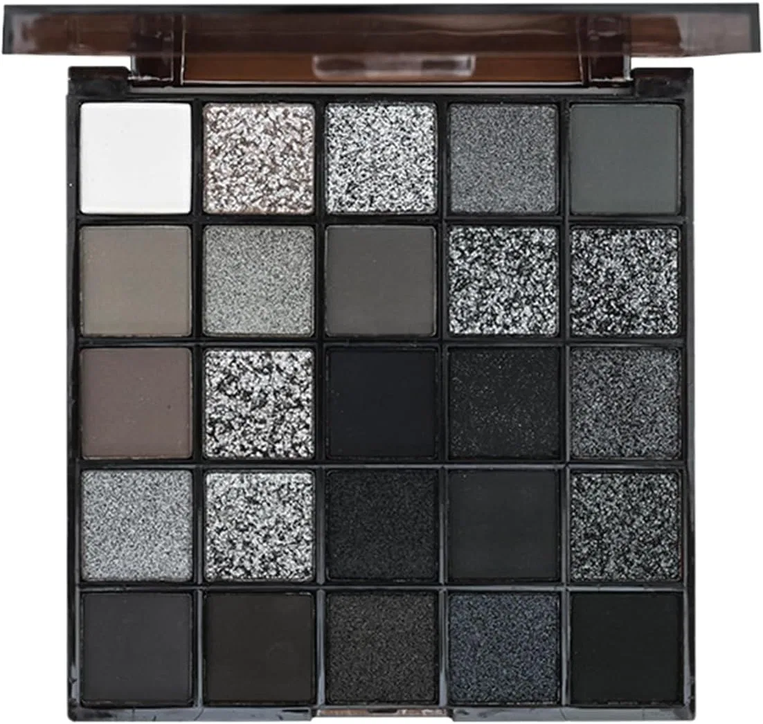 Палетка теней Smokey Eye Shadow 25 цветов Goth Makeup Palette Generic