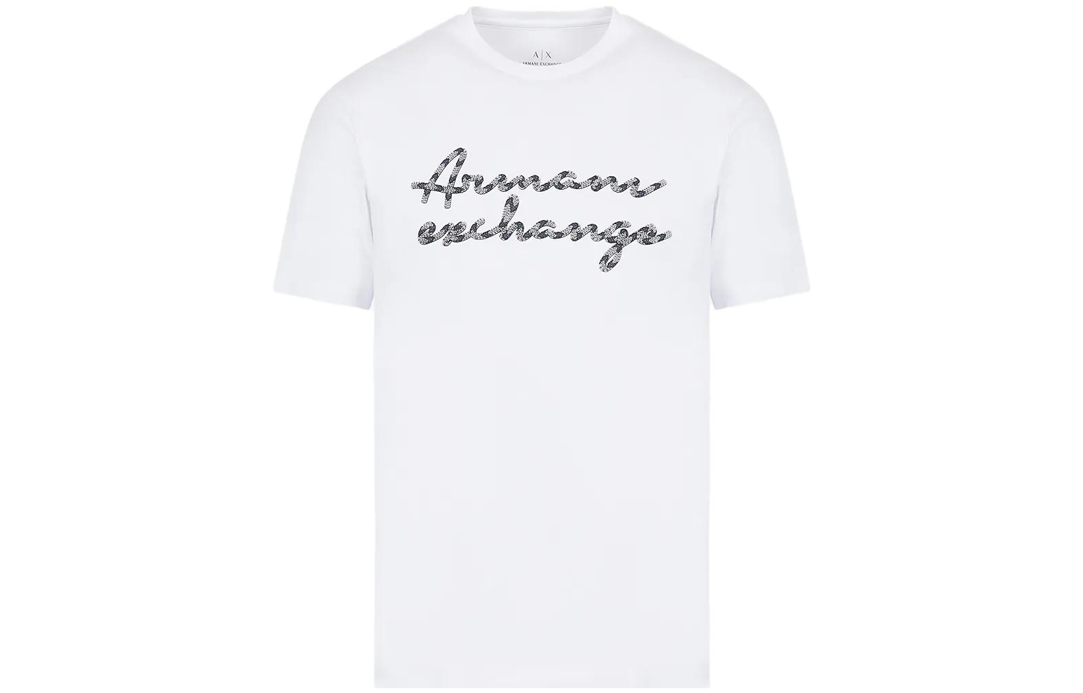 

Футболка мужская белая Armani Exchange, белый