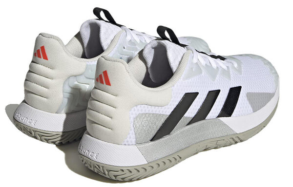 Кроссовки Adidas SoleMatch Control Tennis Shoes 'White Black Lucid Blue', белый — фото 4