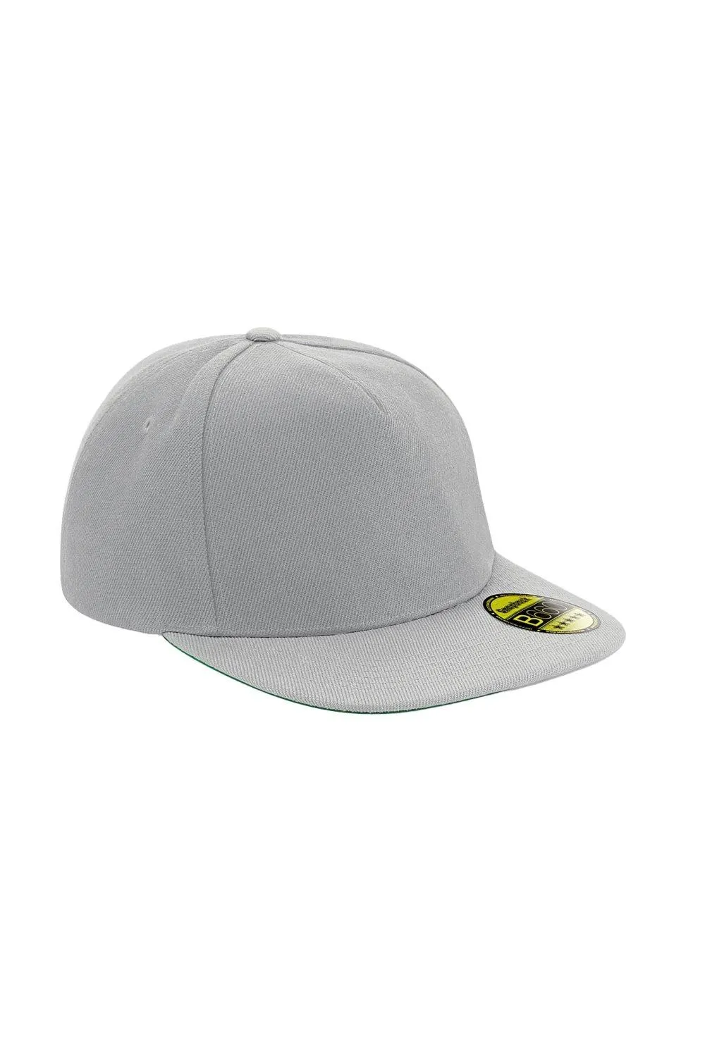 

Оригинальная кепка Snapback с плоским козырьком Beechfield, серый