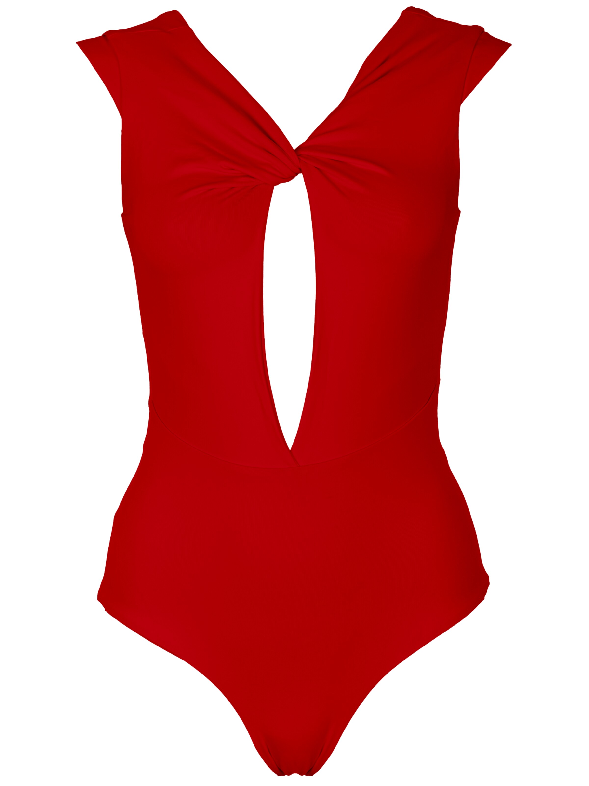 

SEA ME SWIM Купальник с высоким горлом 'COTE D'AZUR' в красном цвете