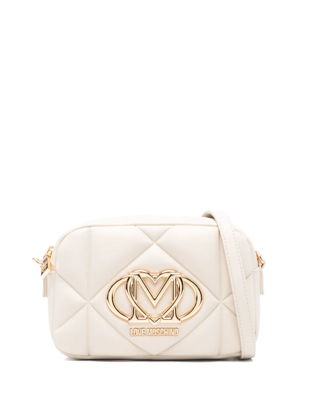 

Сумка через плечо с логотипом Love Moschino, нейтральный