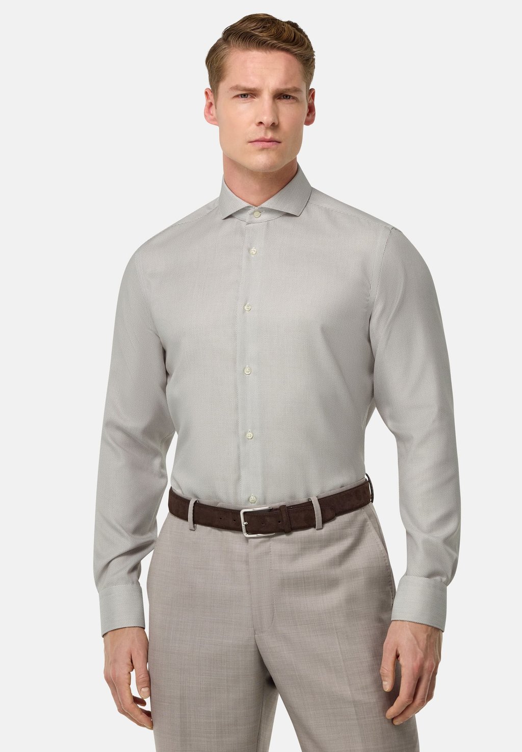 

Рубашка ULTIMATE NON IRON Boggi Milano, коричневый