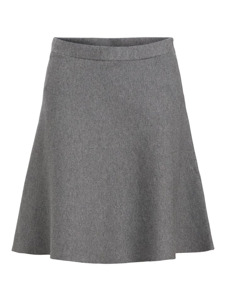 

Мини-юбка Object, средний серый меланж