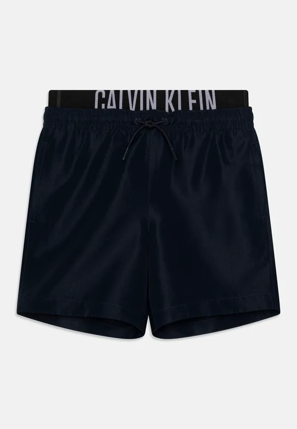 Плавки средней длины, двойные. Calvin Klein Swimwear, Dark Sapphire